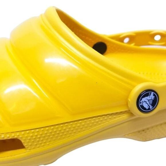 NWT Crocs Clogs Men's Size 10 Women's Size 12 Classic Neo Puff Yellow Unisex - Picture 11 of 16